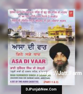 Ditthe Sabhe Thanv - Asa Di War - Vol.2 - Part-2 Bhai Surinder Singh Ji song cover