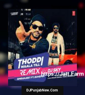 Thoddi Waala Till Remix Simranjeet Singh, Bohemia song cover
