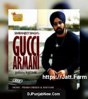 Gucci Armani Simranjeet Singh, Raftaar song cover