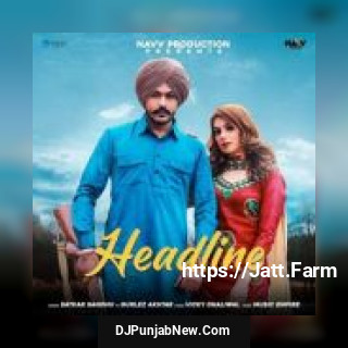 Headline Gurlez Akhtar, Satkar Sandhu song cover